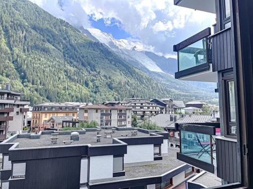 Studio Dent Du Caiman, Chamonix Hyper Centre, Parking, Vue Mont Blanc Экстерьер фото